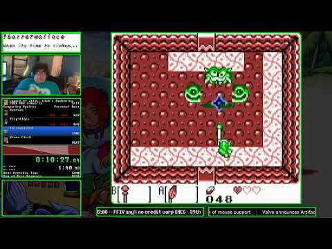 [UCWR] The Legend of Zelda: Link's Awakening 100% RBO 3-Hearts speedrun in 55:23 RTA