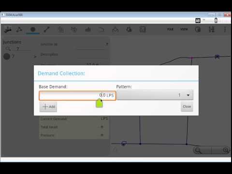 WatDis Pipe network analysis Video
