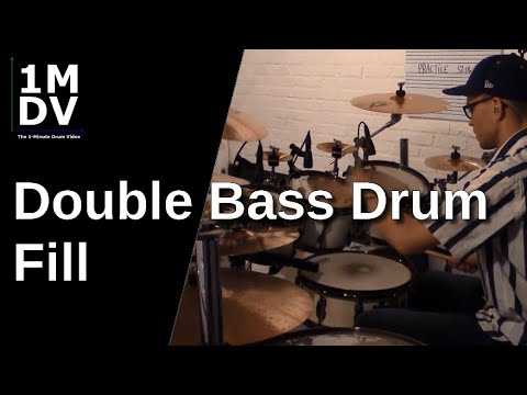 1MDV - The 1-Minute Drum Video #9 : Double Bass Drum Fill