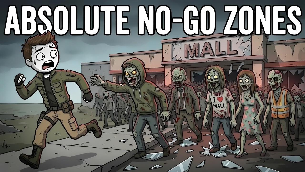 The Absolute WORST Places to Build a Zombie Survival Base