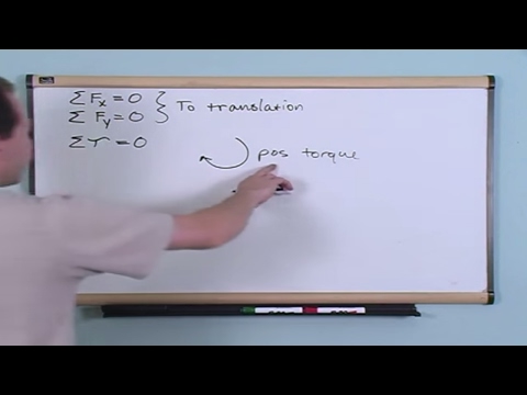 Lesson 19 - Rotational Equilibrium (Physics Tutor)