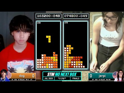 NO NEXT BOX FINALS!! Dog, Jerpi | Classic Tetris Monthly STUPID Masters July 2025