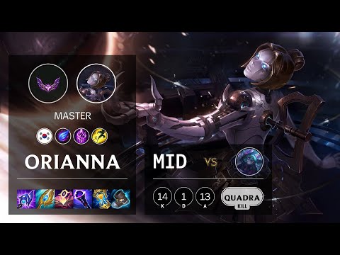 Orianna Mid vs Vex - KR Master Patch 12.2