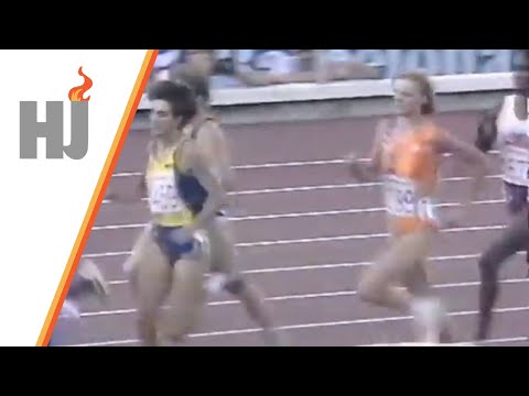 1992 Barcelone - finale du 800m, la surprise VAN LANGEN