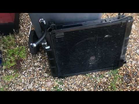 Triumph Stag radiator fixed