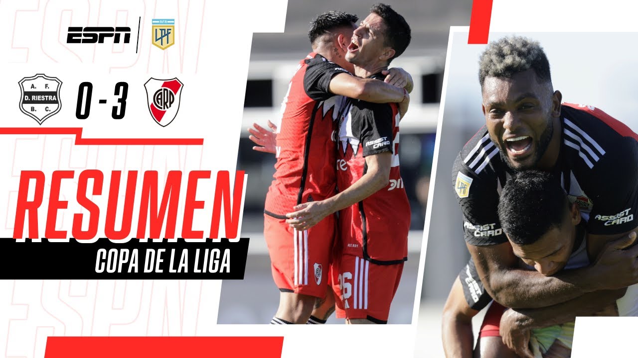 ¡EL MILLONARIO GOLEÓ AL MALEVO EN BAJO FLORES Y ES NUEVO PUNTERO! | Dep. Riestra 0-3 River | RESUMEN