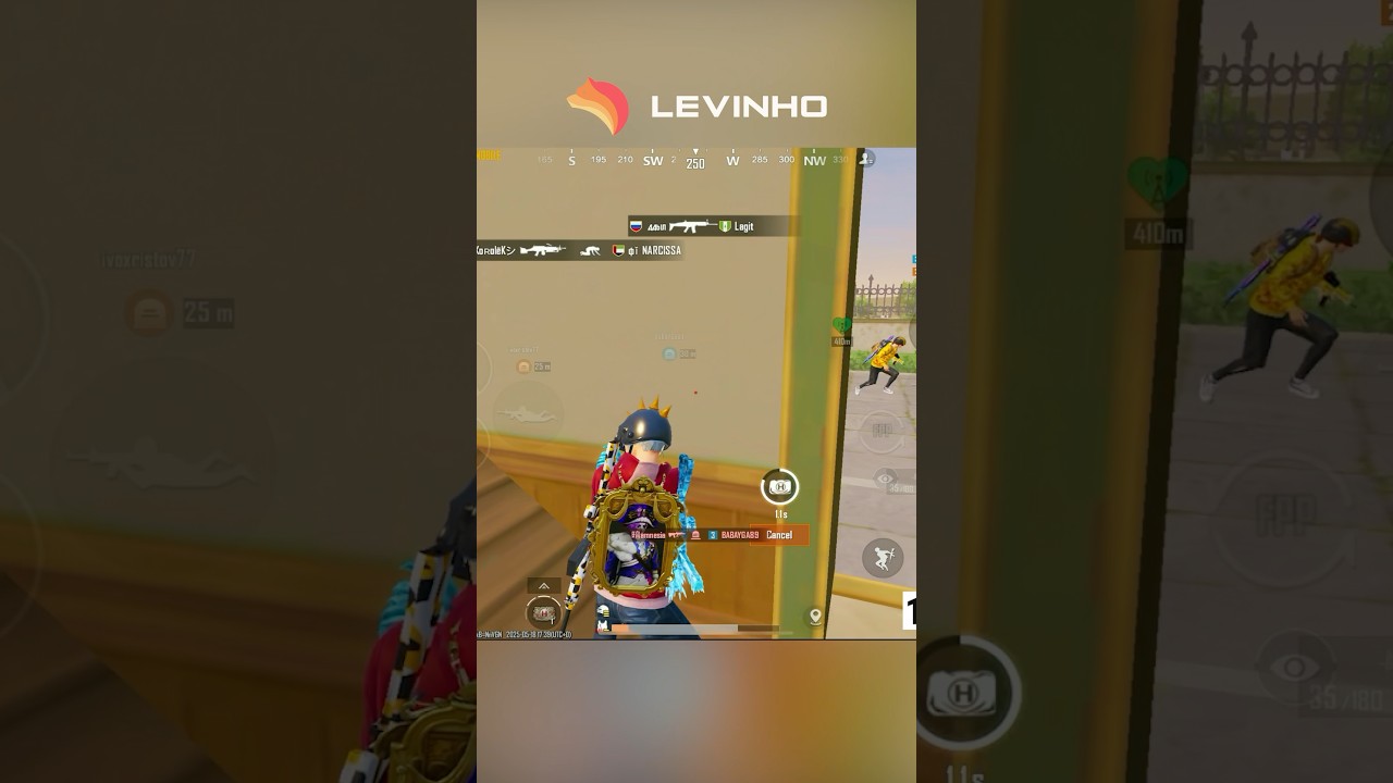 How did I survive 😱  #levinho #VasaTeam #pubgmobile