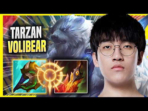 TARZAN IS SO GOOD WITH VOLIBEAR! - LNG Tarzan Plays Volibear JUNGLE vs Vi! | Season 2022