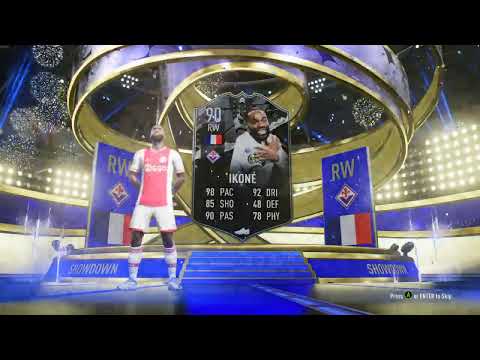 SHOWDOWN Jonathan Ikoné 90 SBC Completed! 🏃‍♂️😈 - FIFA 23