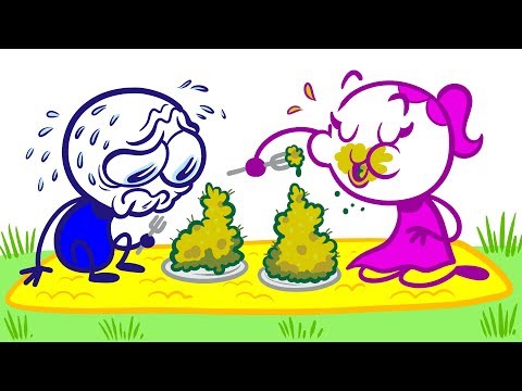 A Disgusting Picnic for Pencilmate -in- A CAWTIONARY TALE - Pencilmation Cartoons