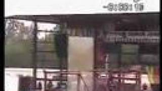 Boy Hits Car - 68 ft Stage Dive