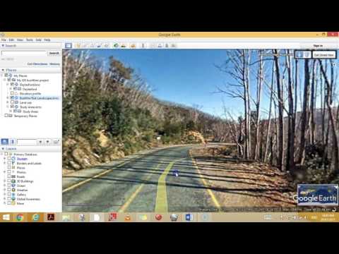 Bushfires GIS: Using streetview and photos in Google Earth