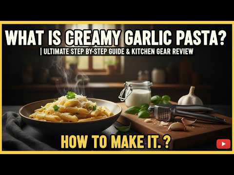 What is Creamy Garlic Pasta? | Ultimate Step-by-Step Guide & Kitchen Gear Review