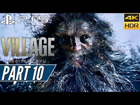 RESIDENT EVIL 8 VILLAGE (PS5) Walkthrough Gameplay PART 10 [4K 60FPS HDR] - No Commentary