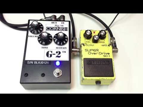 Pete Cornish G2 vs 1982 Boss SD-1 Super Overdrive