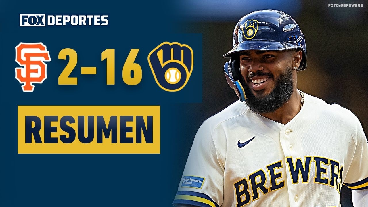 😤SAN FRANCISCO GIANTS 2-16 MILWAUKEE BREWERS | Tremenda paliza de los Cerveceros | HIGHLIGHTS | MLB