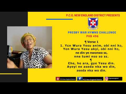 Presby War Hymn Challenge - PHB 496