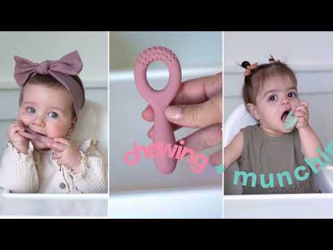 EzPz Oral Development Tools for Babies/Infants - Pewter
