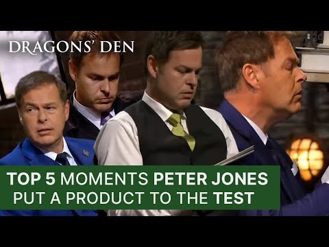 Top 5 Moments Peter Jones Puts A Product To The Test | Dragons' Den