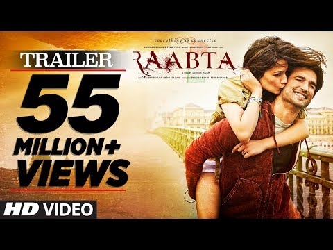 Raabta Official Trailer |  Sushant Singh Rajput & Kriti Sanon