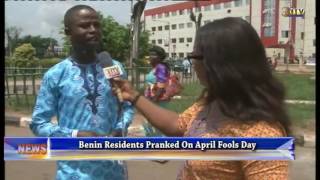 Benin residents pranked on April fools day