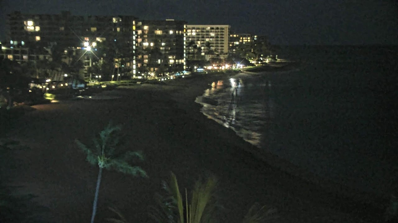 Live webcam view of Vista de la playa de Kaanapali
