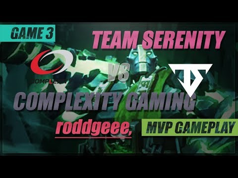 roddgeee, MVP Gameplay | compLexity Gaming vs Team Serenity | Game 3