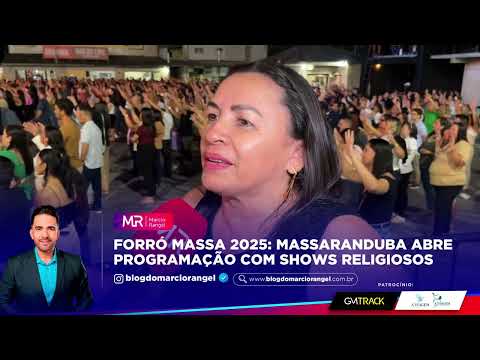 Forró Massa 2025: Massaranduba abre programação com shows religiosos 