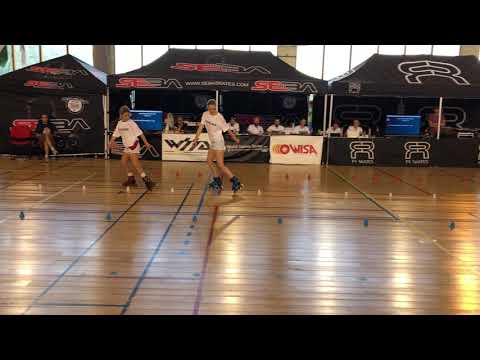 Klaudia Hartmanis and Zofia Brzezinska POL PSWC 2018 Pair