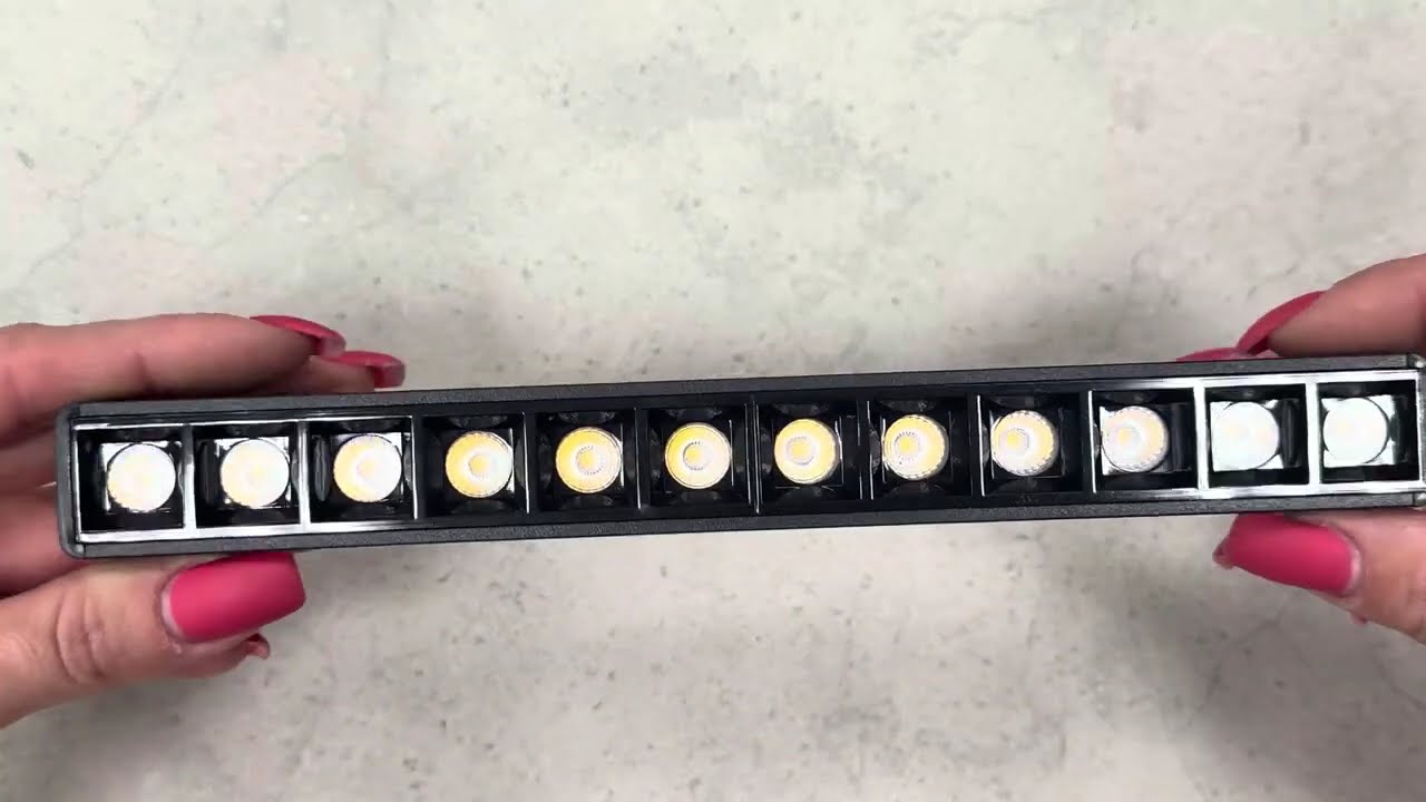 Магнітний трековий світильник ARDERO MGU400 ULTRA 12W 4000К чорний 80122