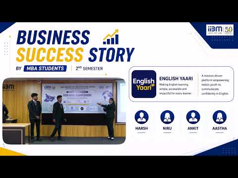 From Bihar to Boardrooms | A presentation on "EnglishYaari" Success Story by MBA students.