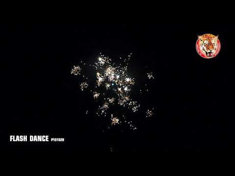 Compact FLASH DANCE 16 Coups – Effets Argentés Dorés Clignotants 25mm F2