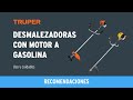 Desmalezadora a gasolina 33 cc mango tipo "bici", 18" corte