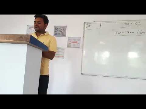 Ice cream man ncert poem explanation.