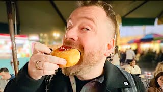 SIX DOLLARS for a DONUT??? 😲💸 Trying NYC Christmas Market Food