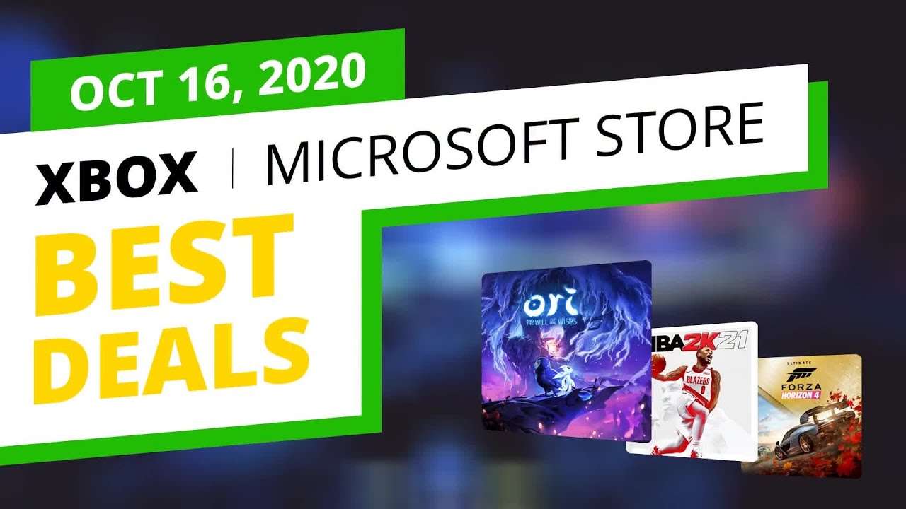 Best Xbox Deals in the official Microsoft Store, Oct 16, 2020