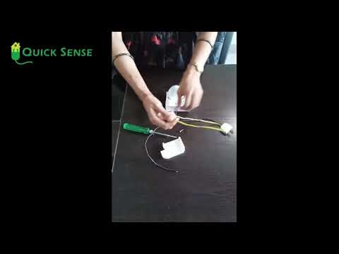 Quick sense pir motion sensor, 180 degree