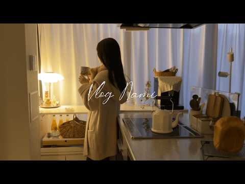 Silent and Dark 5:30 AM Winter Morning Routine | A Slow Day at Home | Living Alone in Japan VLOG