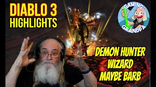 Gaming Grandpa's Weekly Diablo 3 Highlights and Low Lights Gaming Action