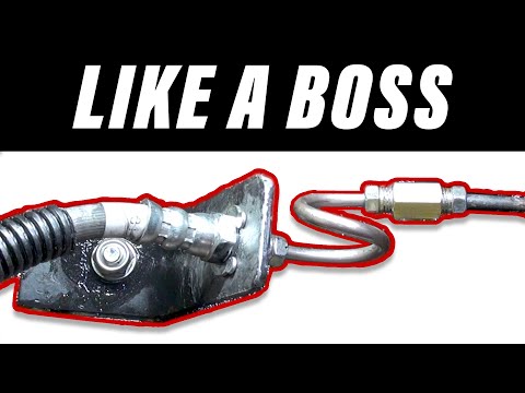 BRAKE LINE REPLACEMENT TIPS 💪 🔧 💪 DODGE RAM 2500 PICKUP REAR BRAKE LINES