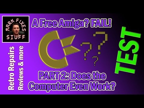 A free Amiga A600?  I think NOT!  PART II (UPDATE): Does It Work?