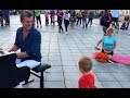 street piano performance: people were shocked...