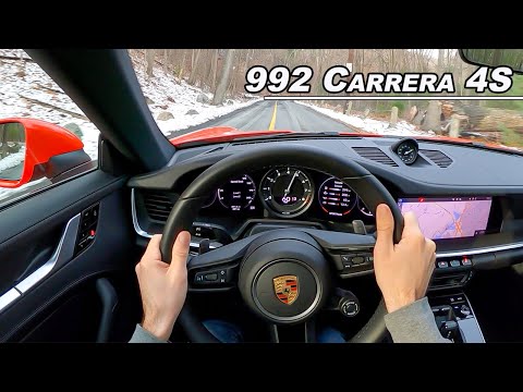 The 992 is Not What I Expected - 2020 Porsche 911 C4S (POV Drive -Binaural Audio)
