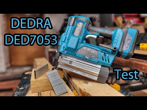 Akumuliatorinis kabiamušis-viniakalis Dedra DED7053, 18V video
