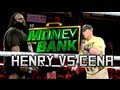 WWE Money In The Bank - John Cena vs Mark ...