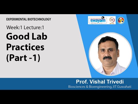 Lec 1: Good Lab Practices (Part 1)