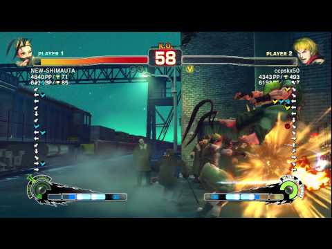 NEW-SHIMAUTA [Ibuki] vs. ccpskx50 [Ken] | SSF4 Arcade Edition