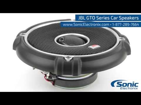 JBL GTO628 with 5x7" / 6x8" Speaker Adapter-video