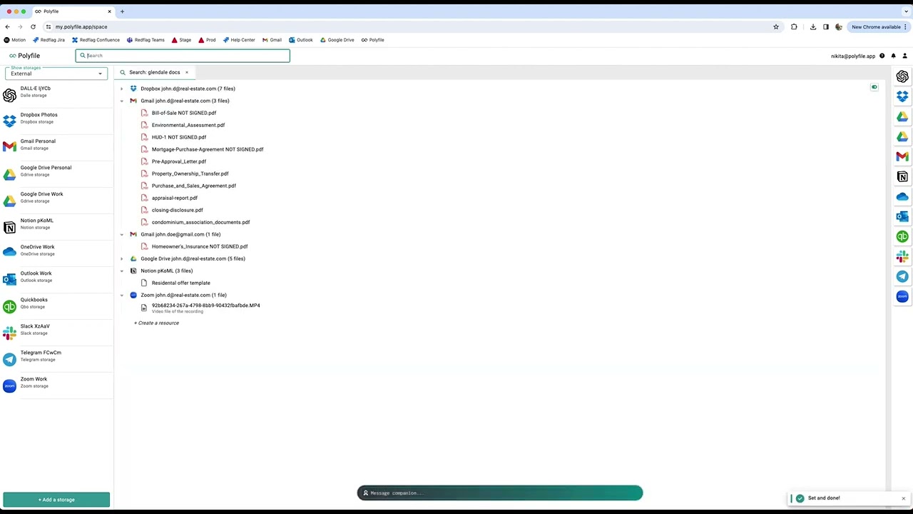 Polyfile video preview
