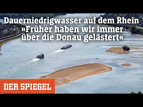 Dauerniedrigwasser auf dem Rhein: »Früher haben wir immer über die Donau gelästert« | DER SPIEGEL